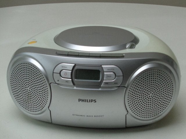 Radio stéréo portable - CD - Cassette PHILIPS modèle AZ-127, Enlèvement ou Envoi, Comme neuf, Radio, Avec lecteur de CD