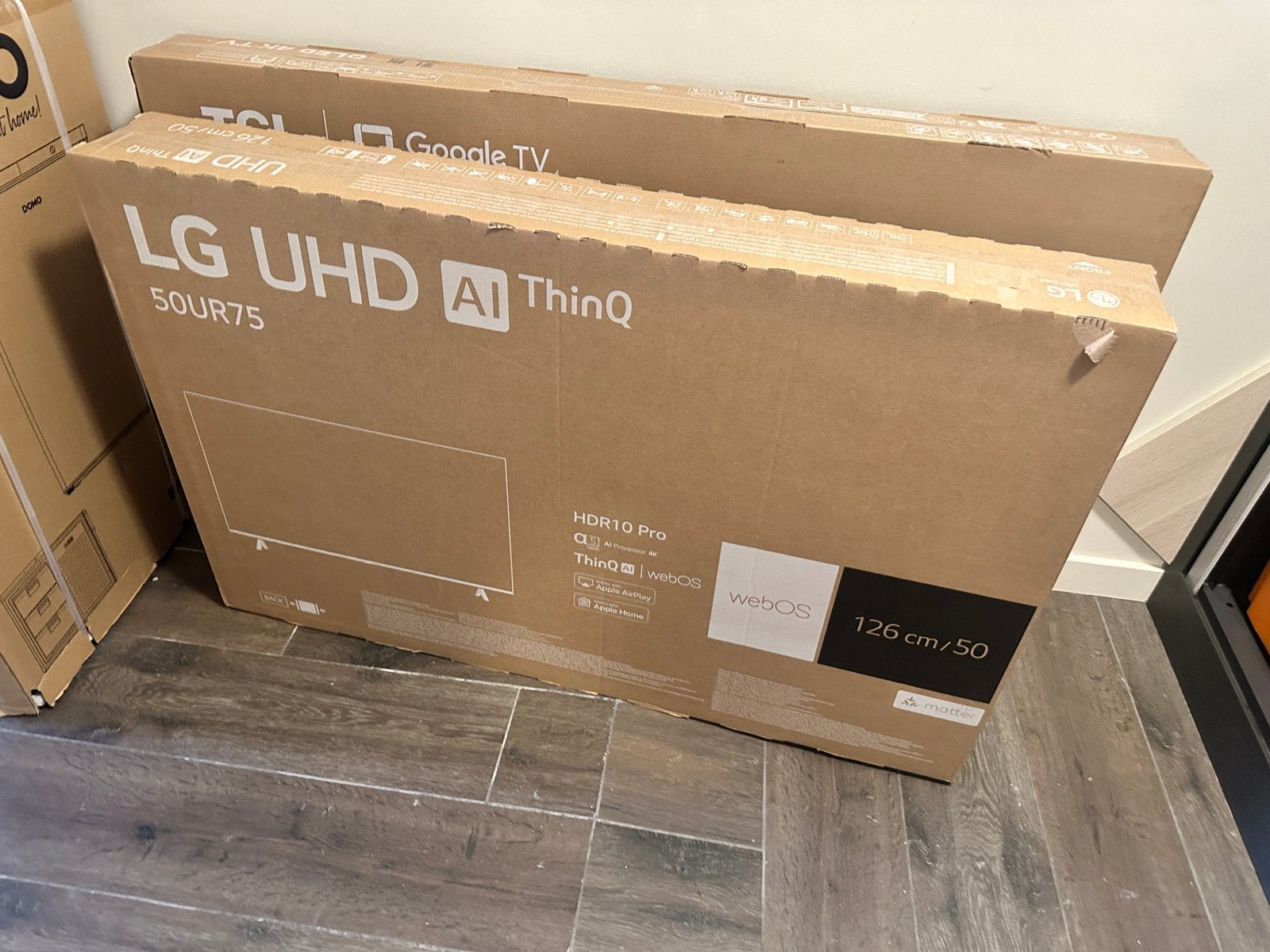 LG TV 50inch , TCL TV 55inch, Enlèvement ou Envoi, Neuf