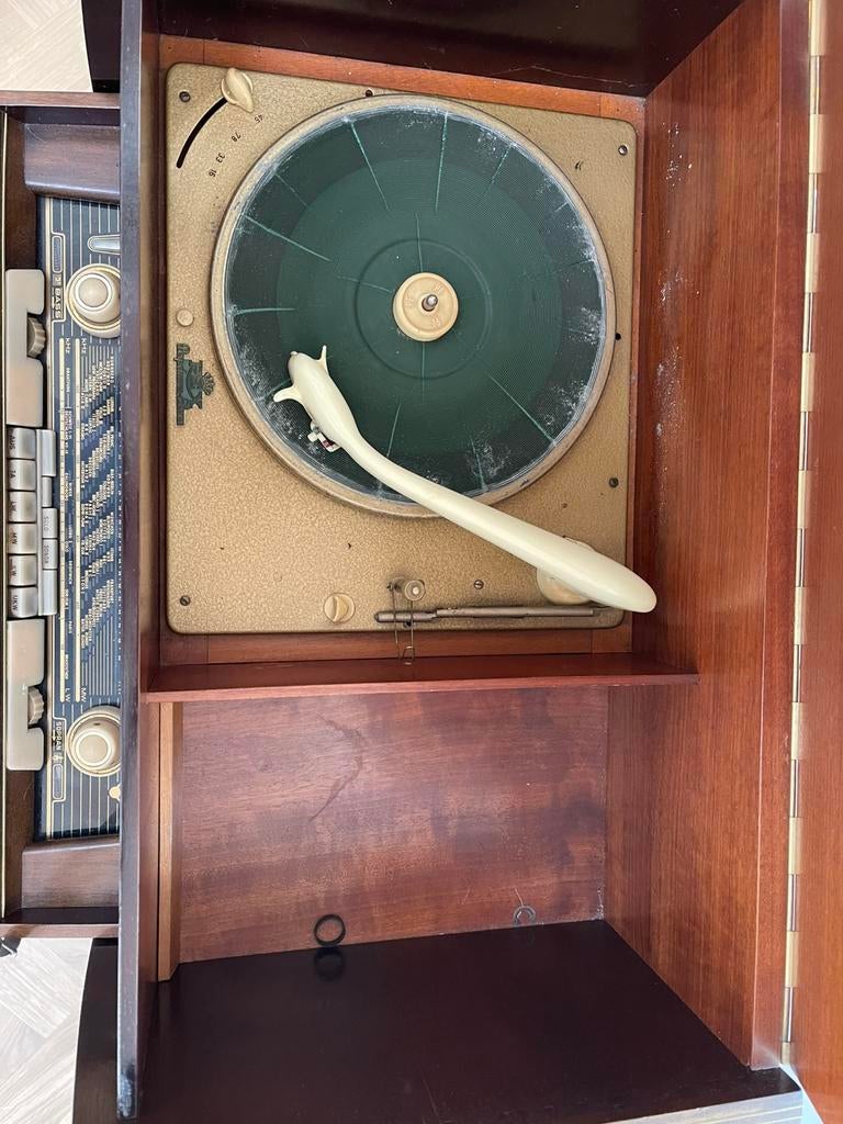 Blaupunkt radiomeubel met platenspeler, Antiek en Kunst, Ophalen