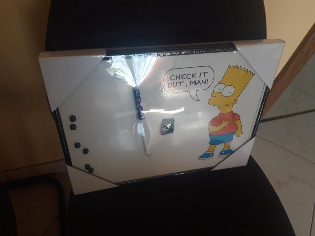 Nieuw the simpsons schrijfbord met stift, Diversen, Schoolborden, Ophalen of Verzenden, Mobiel, Nieuw, Whiteboard