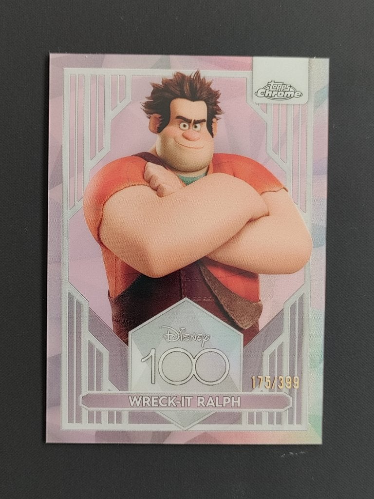Topps Chrome Disney 2023 100 jaar kaart Wreck-it Ralph /399, Ophalen of Verzenden, Nieuw, Plaatje