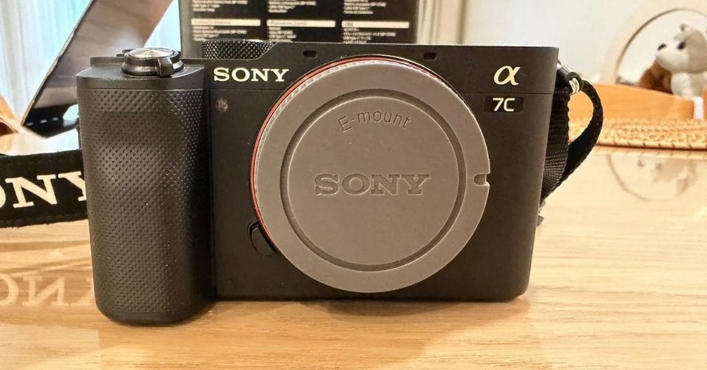 Sony Alpha A7C body - 9.000 clicks, 25 megapixels, Ophalen of Verzenden, Zo goed als nieuw, Sony