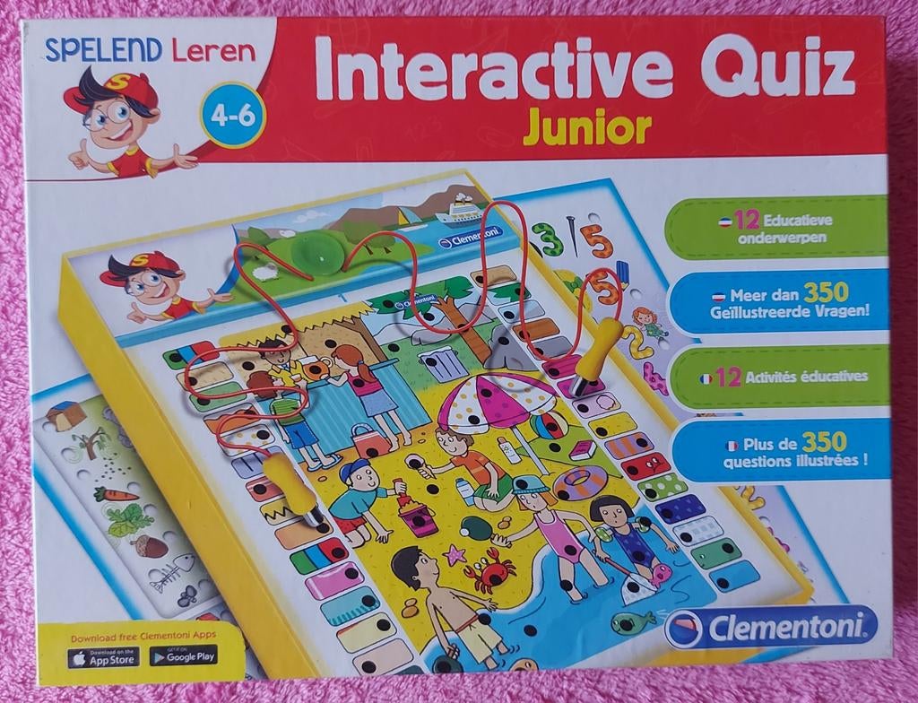 CLEMENTONI Interactive Quiz Junior, Enlèvement