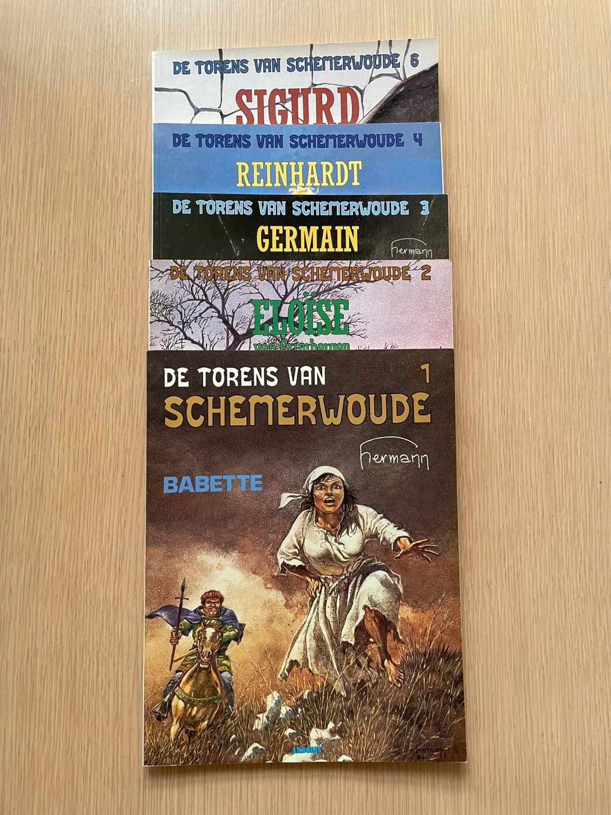 De torens van schemerwoude, sc, eerste druk, Meerdere stripboeken, Ophalen, Zo goed als nieuw