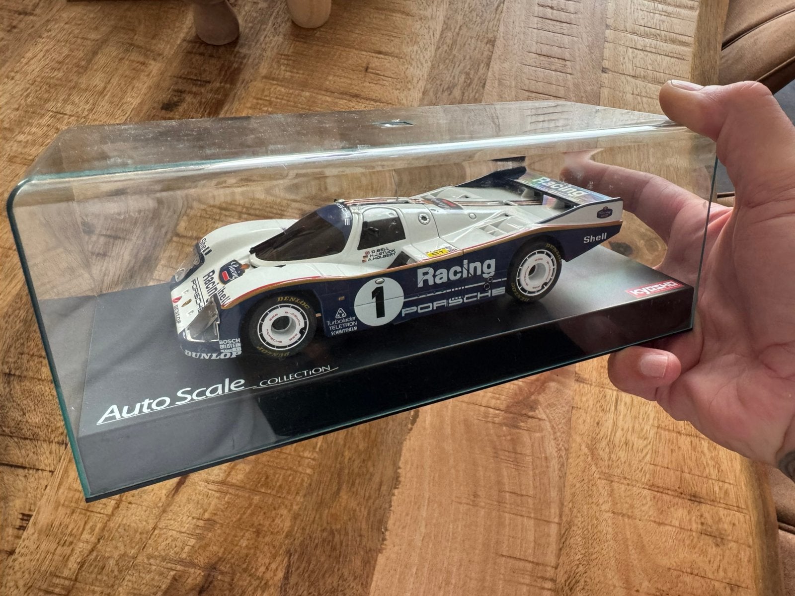 Kyosho mini z porche 962c body, Ophalen of Verzenden, Nieuw, Auto