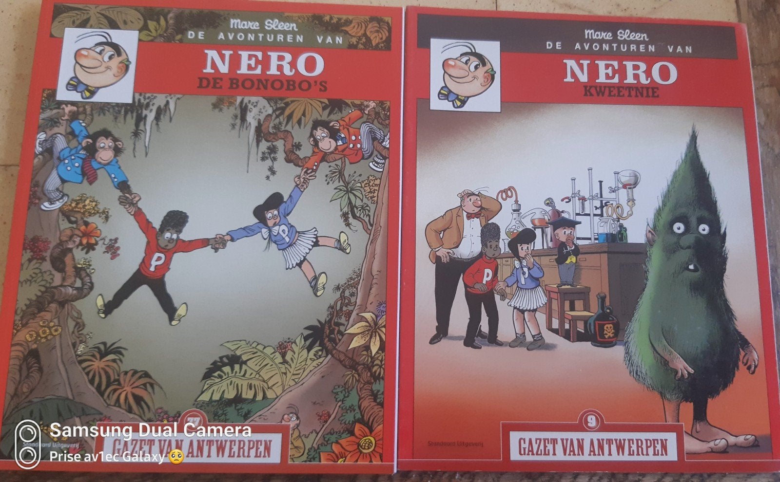 2 stripverhalen van Nero: kweetnie Bonobo's, Hobby en Vrije tijd, Wargaming, Ophalen of Verzenden