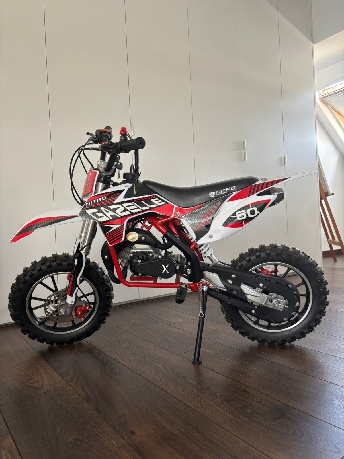 Mini dirtbike, Fietsen en Brommers, Minibikes, Midibikes en Pitbikes, Ophalen, Nieuw, Dirtbike