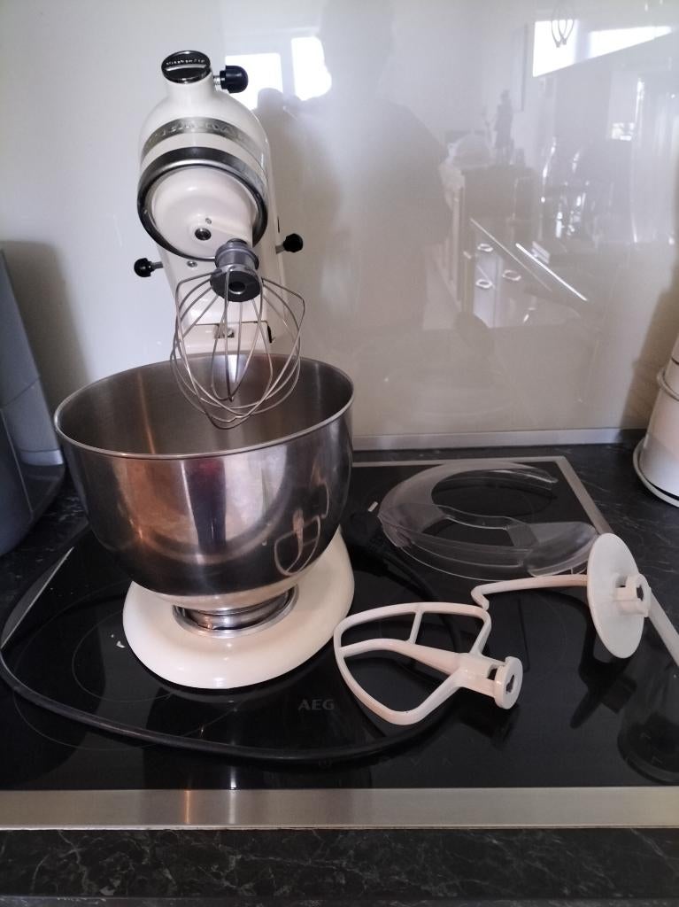 Robot patissier Kitchenaid, Electroménager, 4 litres ou plus, Enlèvement, Comme neuf, 3 vitesses ou plus