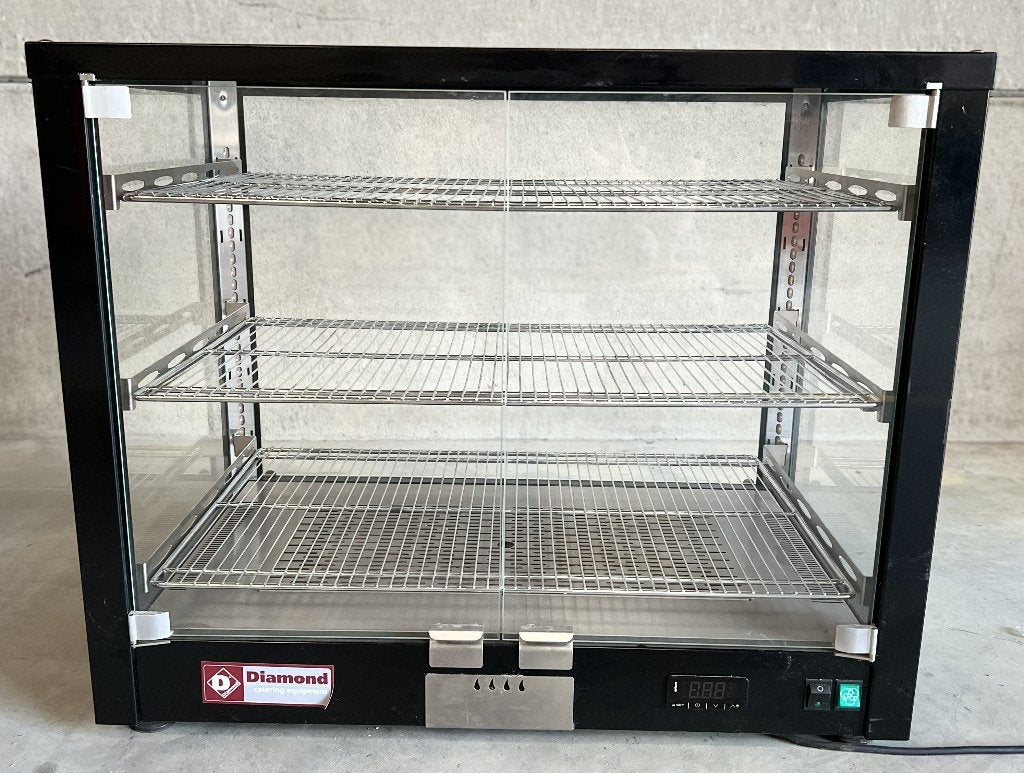 Vitrine chauffante ventilée DIAMOND, Enlèvement, Utilisé, Autres types