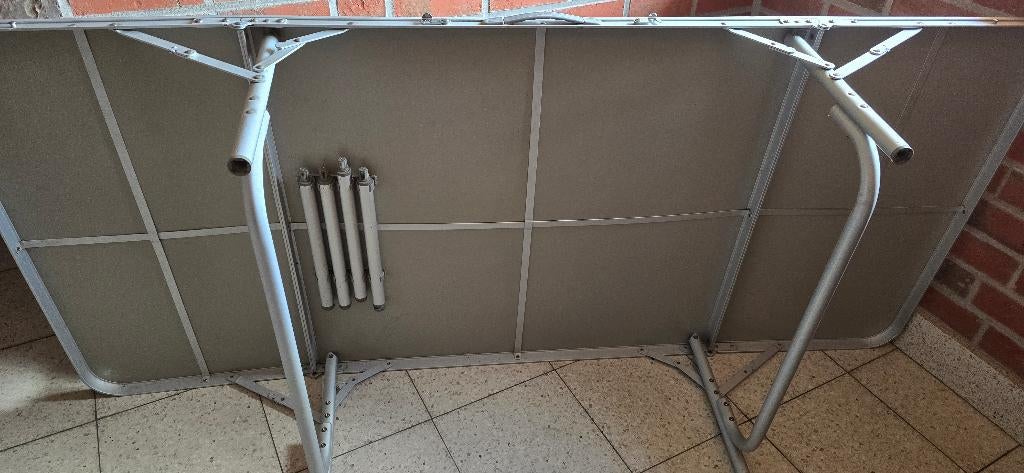 Table de camping pliable en aluminium, Jardin & Terrasse, Tables de pique-nique, Aluminium, Pliant, Enlèvement