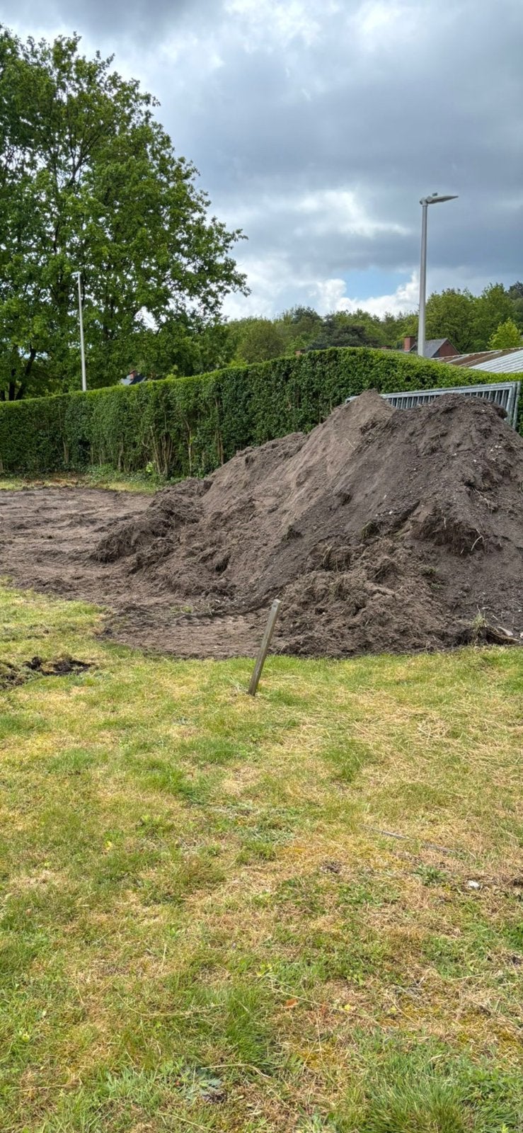 Grond , alsook grond voor tuinen op te hogen, Ophalen, Overige typen
