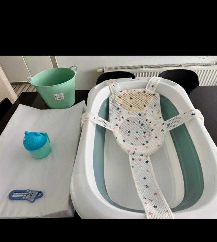 Babybad met badzitje, Kinderen en Baby's, Ophalen, Zo goed als nieuw