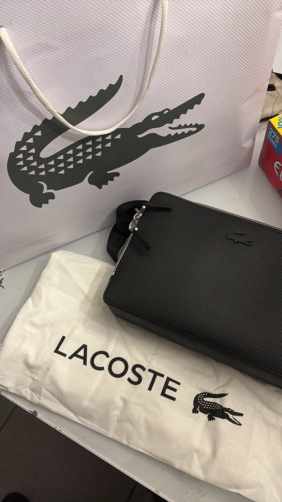Lacoste, Bijoux, Sacs & Beauté, Accessoires Autre, Enlèvement ou Envoi, Comme neuf