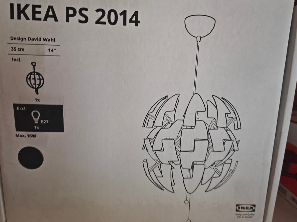 IKEA hanglamp PS2014, Huis en Inrichting, Lampen | Hanglampen, Nieuw, Kunststof, Ophalen