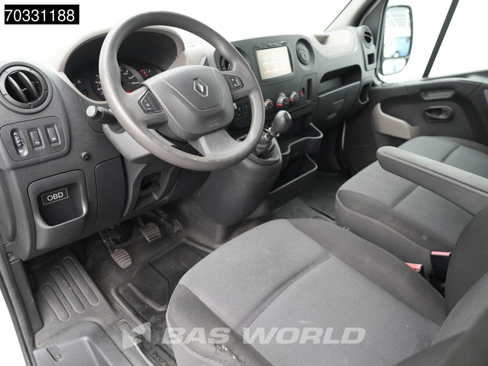 Renault Master 130PK Dubbellucht Trekhaak L3H2 Airco Cruise, Auto's, Stof, Euro 6, 4 cilinders, Renault