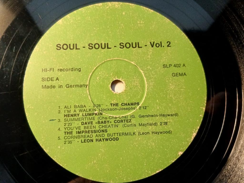 Soul - Soul - Soul - Vol. 2 « Popcorn LP », 12 pouces, Enlèvement ou Envoi, Soul, Nu Soul ou Neo Soul, Utilisé