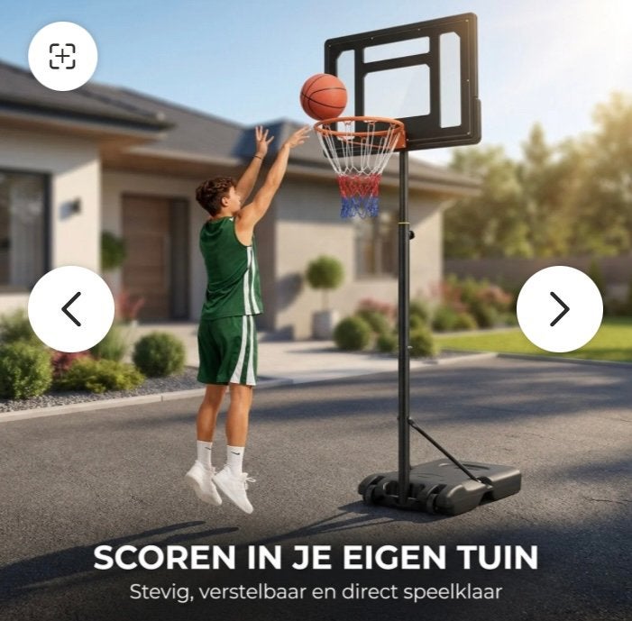 Nieuwe basketpaal, Sport en Fitness, Ophalen, Nieuw
