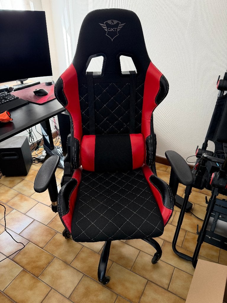 Chaise Gaming Trust GXT 707R Resto – Excellent état, Comme neuf, Chaise de bureau de gaming, Enlèvement, Chaise de bureau