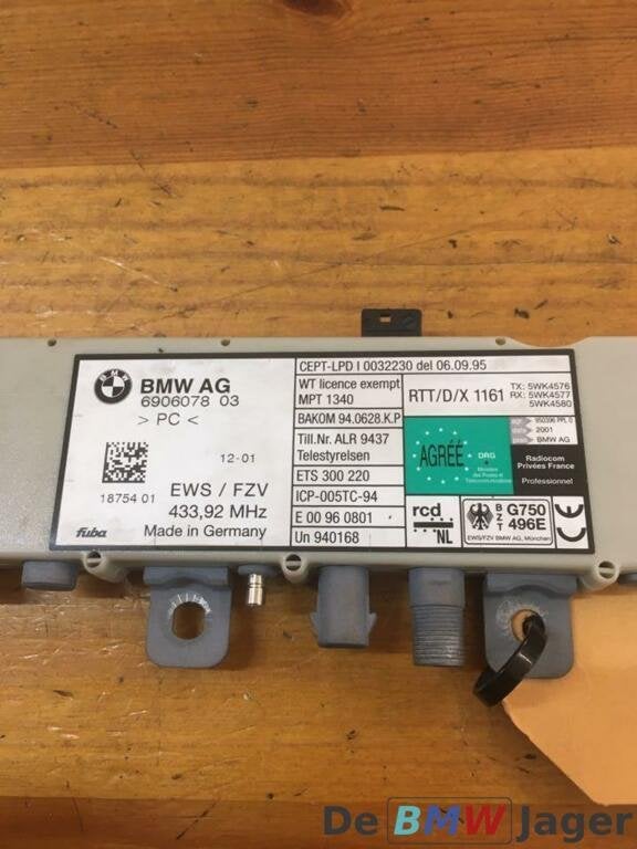 Antenne versterker BMW 5-serie E39 touring 6906078, Gebruikt, Ophalen of Verzenden, BMW, BMW