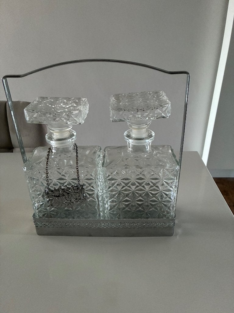 Vintage Set van whiskey en sherry karaf, Antiek en Kunst, Ophalen