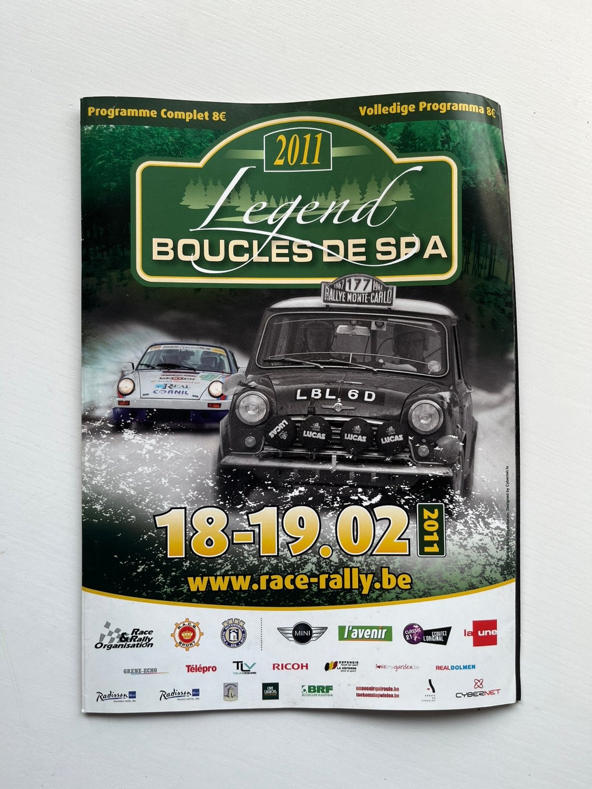 Legend Boucles Spa-programma 2011, Ophalen of Verzenden, Gelezen