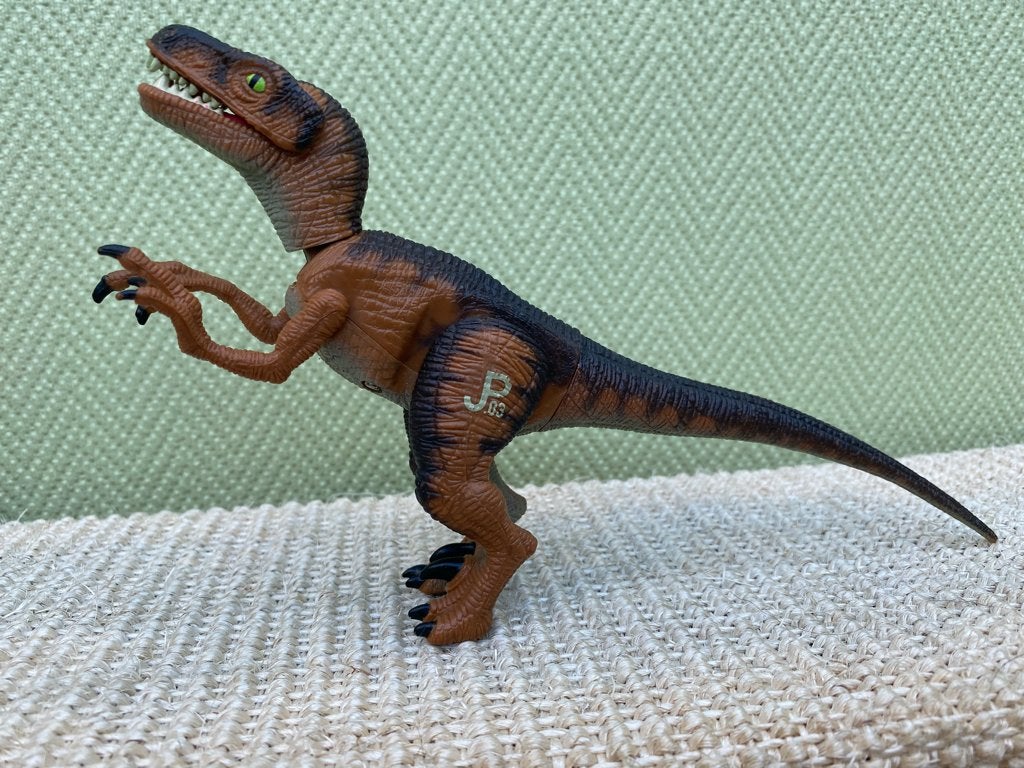 Vélociraptor Jurassic Park JP03 de la marque « Kenner » 1993, Collections, Collections Autre, Envoi, Comme neuf