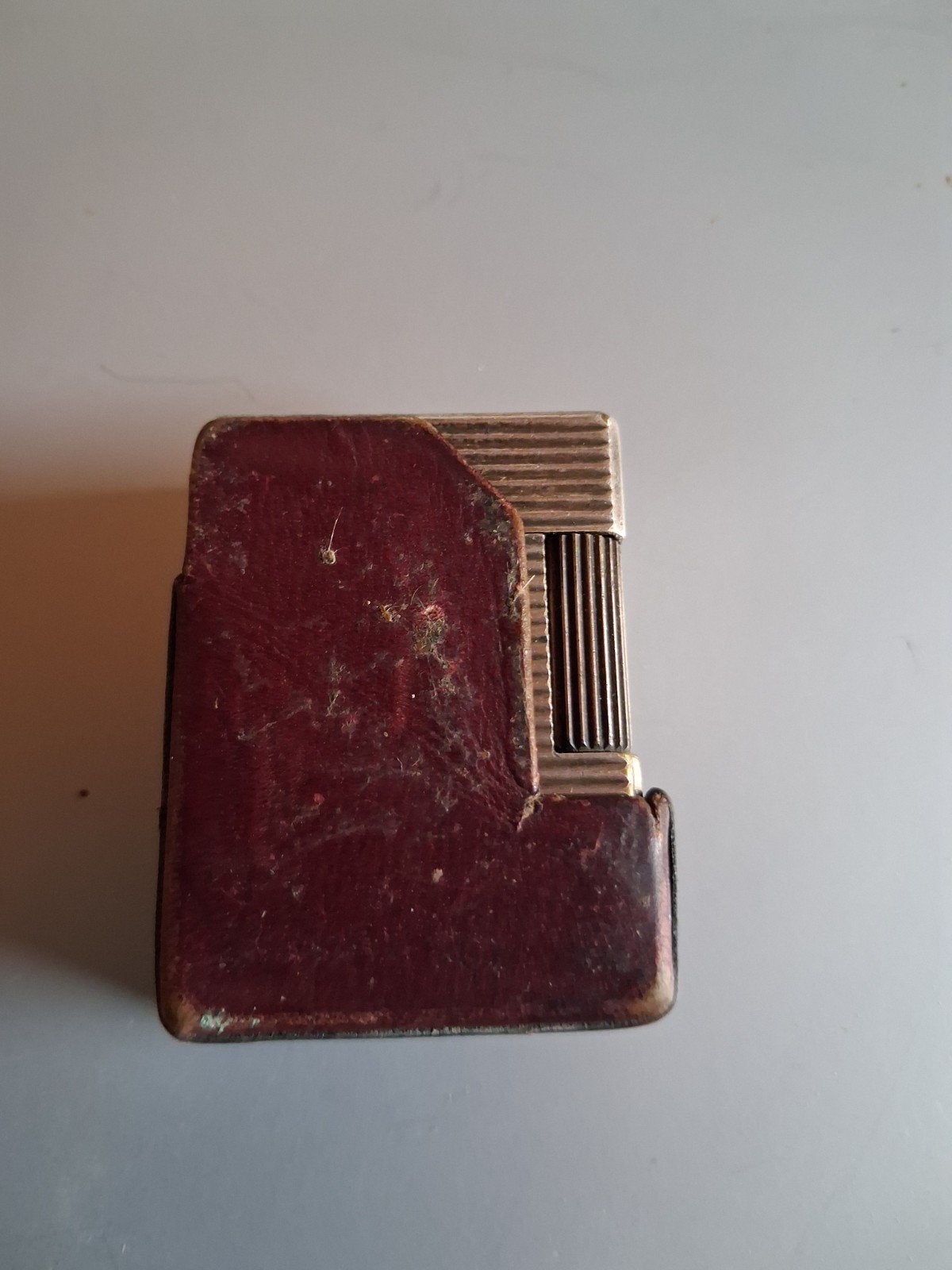Dupont met lederen hoesje, Verzamelen, Ophalen of Verzenden
