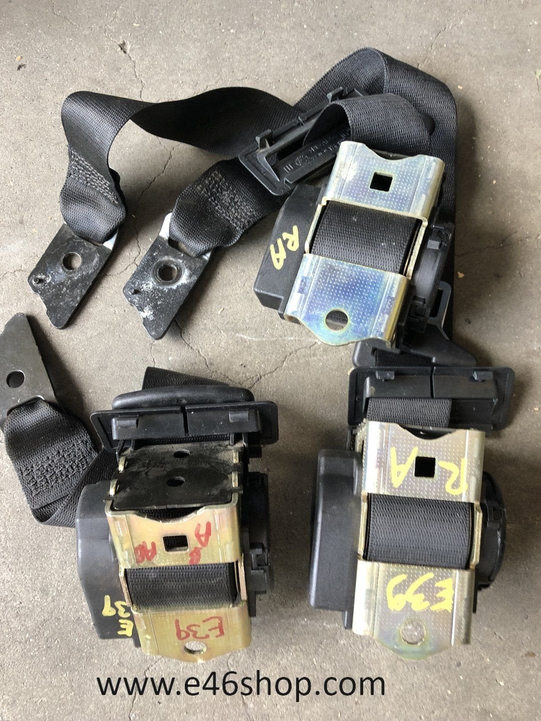 GORDEL ACHTERBANK BMW 5 SERIE E39 SEDAN LINKS EN RECHTS, -, Utilisé, -, Enlèvement ou Envoi
