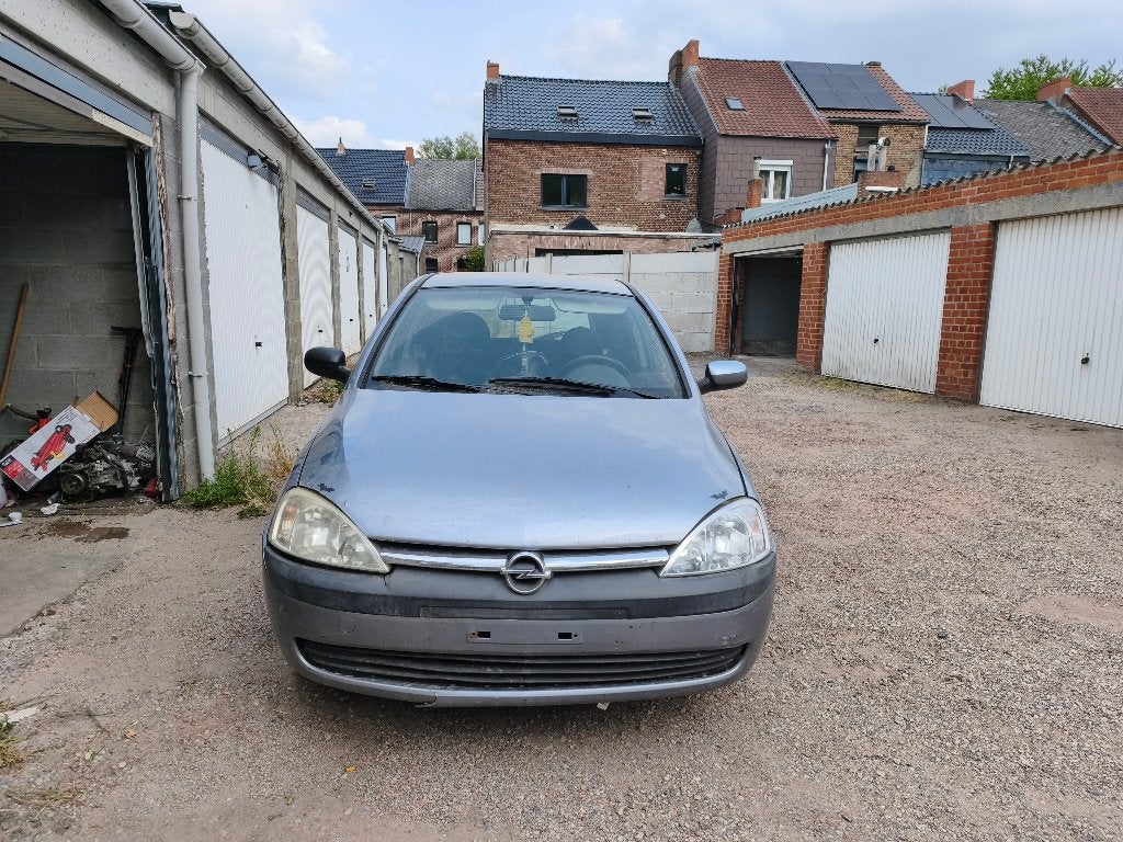 Bonjour je vends une Opel Corsa c, Autos, Argent ou Gris, 12 kW, Noir, 5 portes
