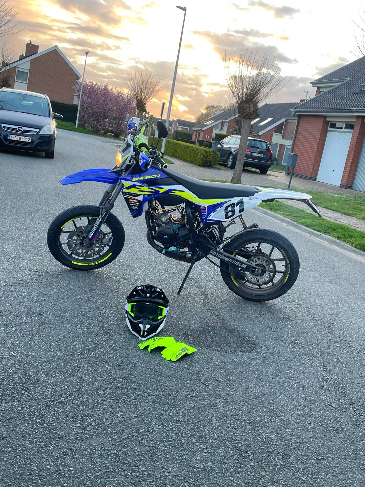 Sherco smr, Fietsen en Brommers, Brommers | Derbi, Ophalen, 6 versnellingen, Klasse B (45 km/u), 50 cc