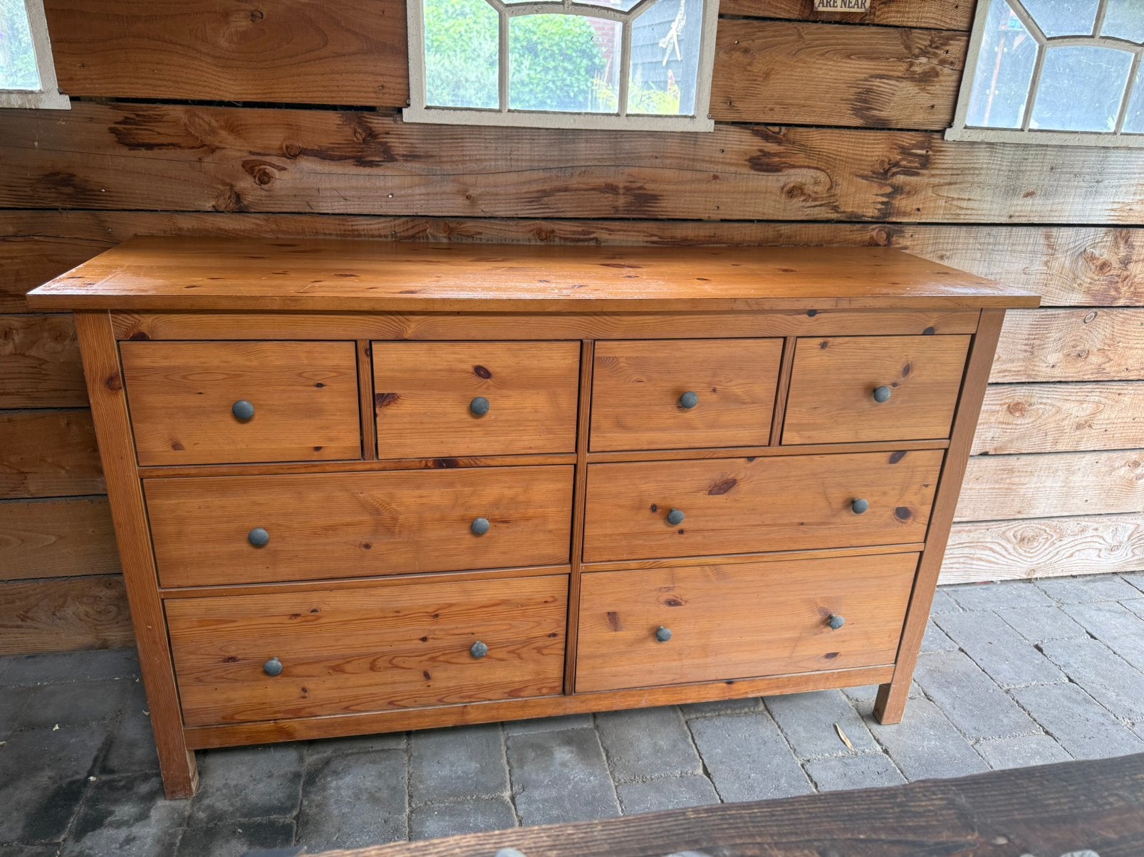 Ikea Hemnes geloogd grenen ECHT hout !, Huis en Inrichting, Kasten | Ladekasten, Ophalen, Zo goed als nieuw