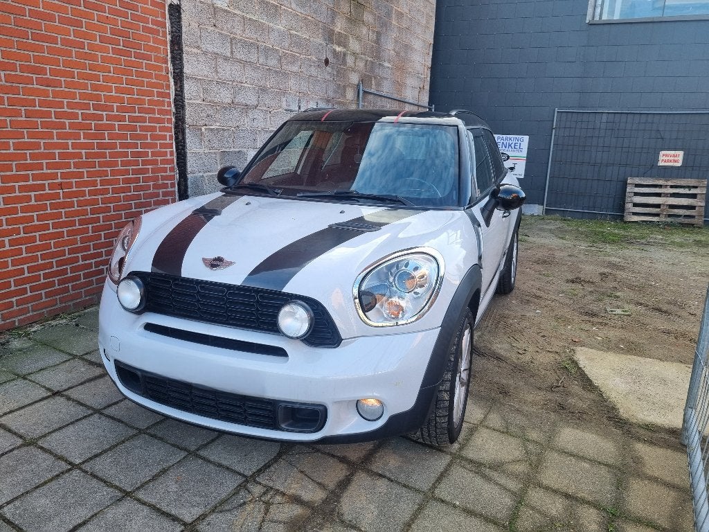 Mini Cooper S Contryman 1.6i 4x4 184pk top wagen, Auto's, Mini, Monovolume, USB, Wit, 120 kW