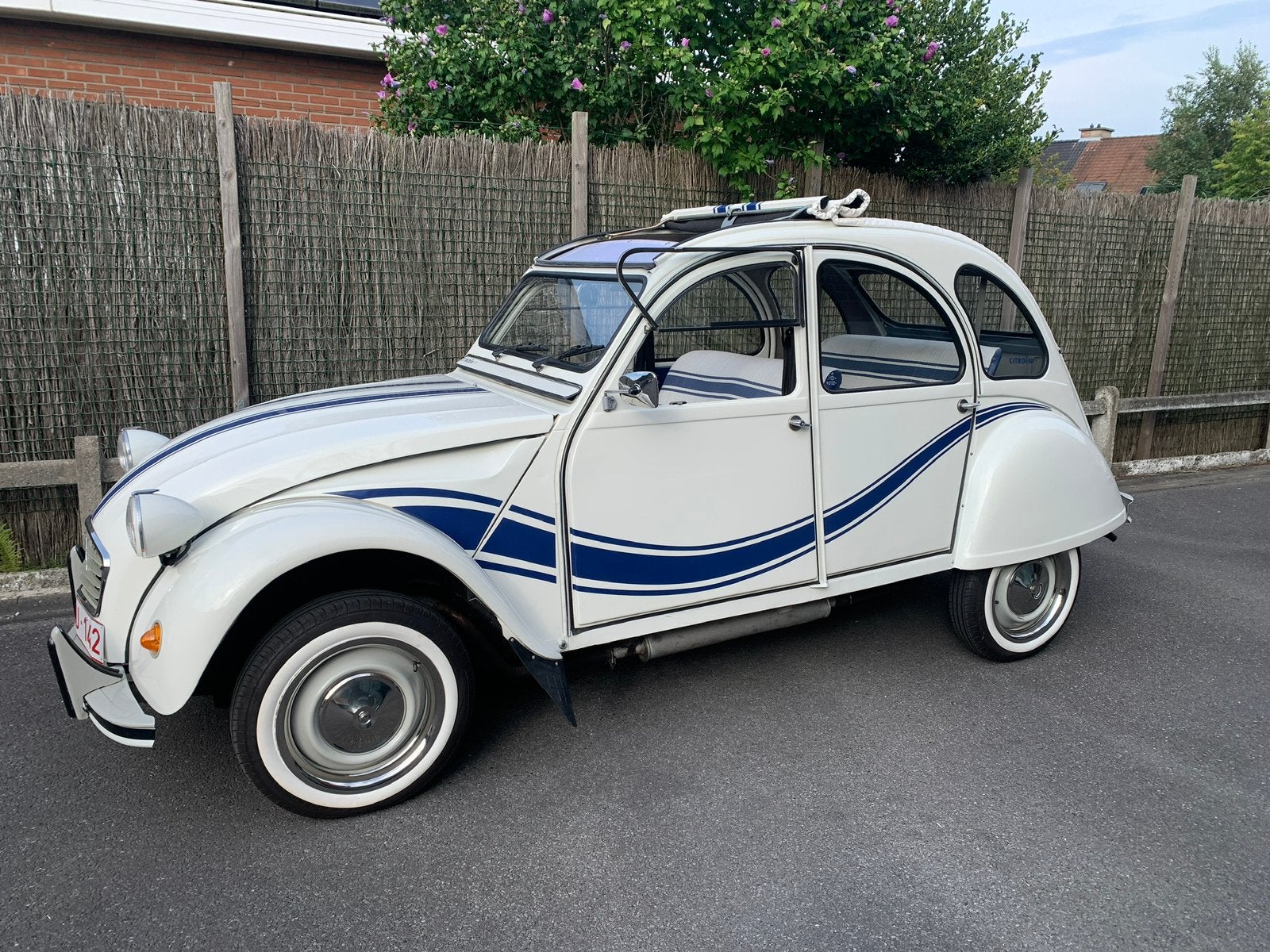 2 CV - 2 PK - Geitje - Eendje - Transat oldtimer, foto 3