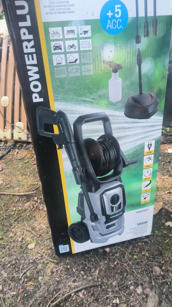 Powerplus electrische hogedrukreiniger, Tuin en Terras, Ophalen