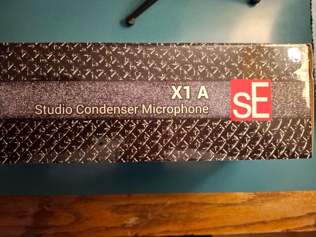 Studio Condenser Microphone + tafelstatief, Muziek en Instrumenten, Ophalen, Nieuw, Studiomicrofoon