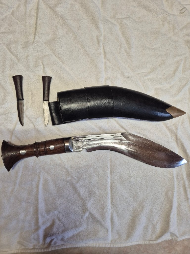 Kurkri mes, Verzamelen, Militaria | Algemeen, Ophalen, Overige soorten, Mes of Dolk