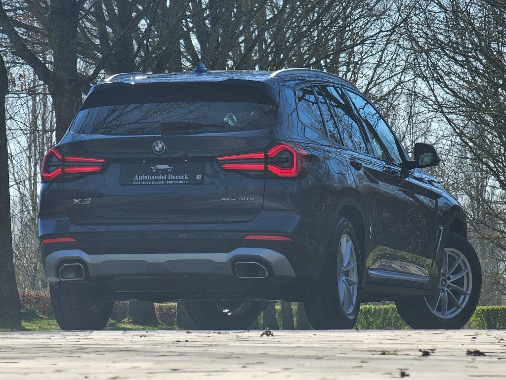 Bmw X3 2.0 Xdrive 30E FACELIFT | 360CAMERA | TREKHAAK, Auto's, BMW, Automaat, 2000 kg, Blauw, Leder