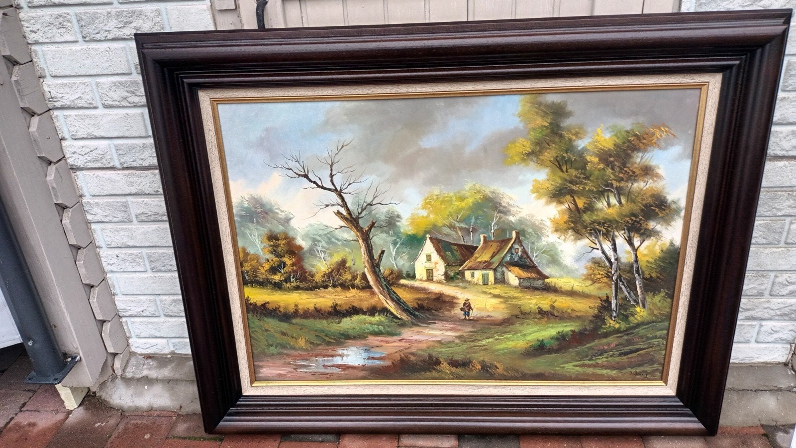 schilderij op doek, Enlèvement, Toile