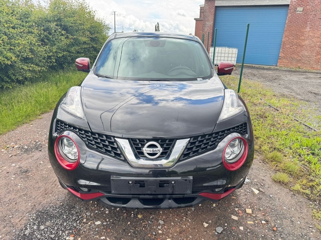 NISSAN JUKE TEKNA / AUTOMAAT/ PANO 50K KM, Auto's, 4 cilinders, Alcantara, Zwart, https://public.car-pass.be/vhr/03b1e387-d0d7-48b9-beea-944a716d8d23?lang=nl