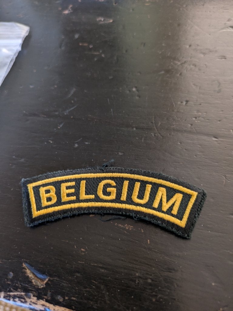 Belgium badge, Enlèvement ou Envoi, Armée de terre, Emblème ou Badge