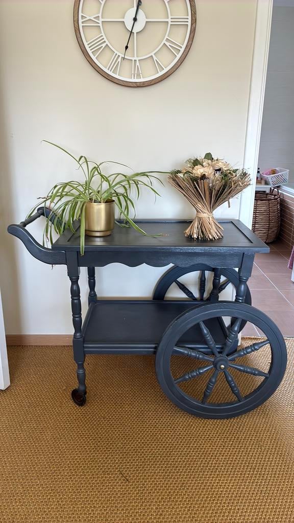 Landelijk karretje, Huis en Inrichting, Tafels | Sidetables, Ophalen, Zo goed als nieuw