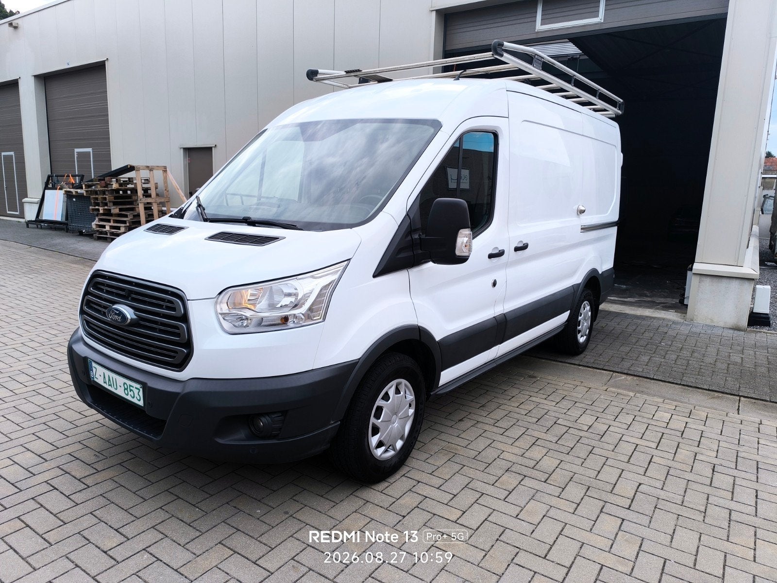 Ford Transit 2019 Euro 6 L2H2 12300€ netto, 6 portes, Euro 6, Entreprise, Boîte manuelle