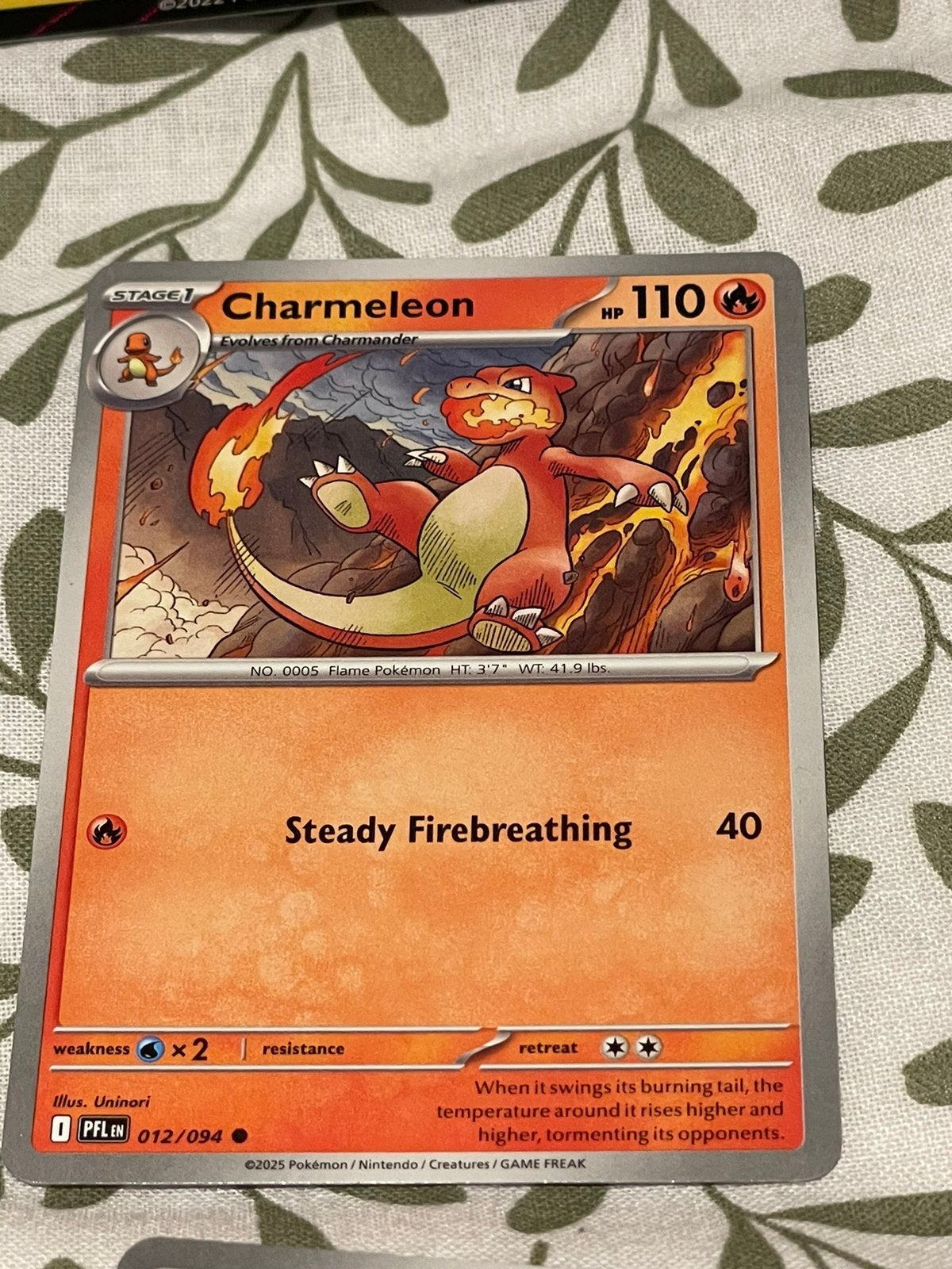 Pokemon card Charmeleon ( + - 280 card ), Hobby en Vrije tijd, Ophalen of Verzenden, Zo goed als nieuw