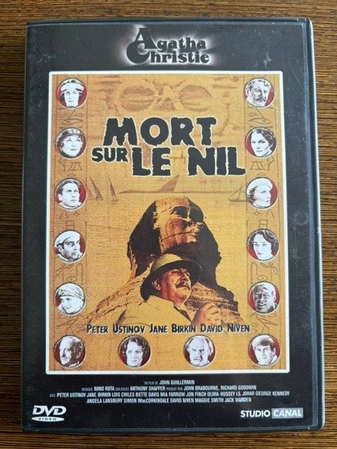 Mort sur le Nil (Agatha Christie), Drame historique, Enlèvement ou Envoi, Tous les âges, Comme neuf