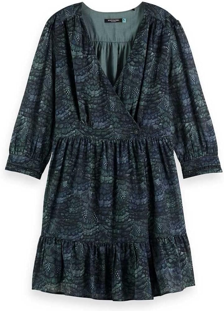 Mini-robe Scotch & Soda taille 40 vert bouteille à imprimé p, Vêtements | Femmes, Grandes tailles, Enlèvement ou Envoi, Robe