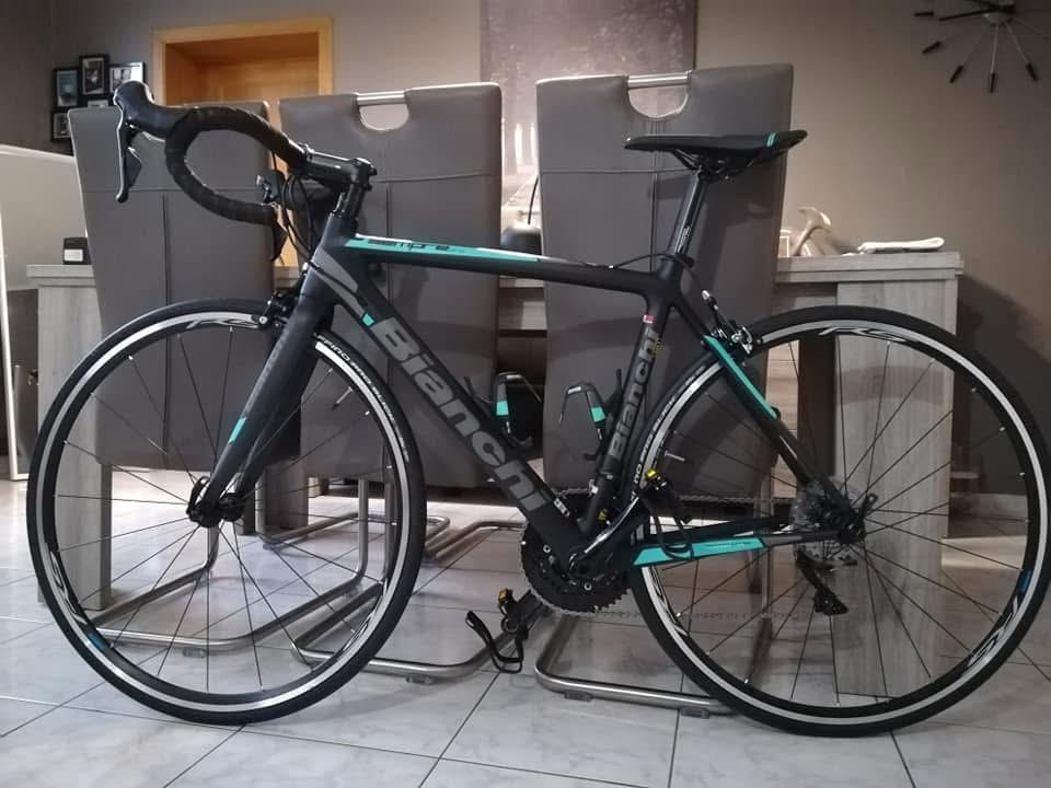 Velo Bianchi Pro Ultegra, Ophalen, Zo goed als nieuw, Carbon