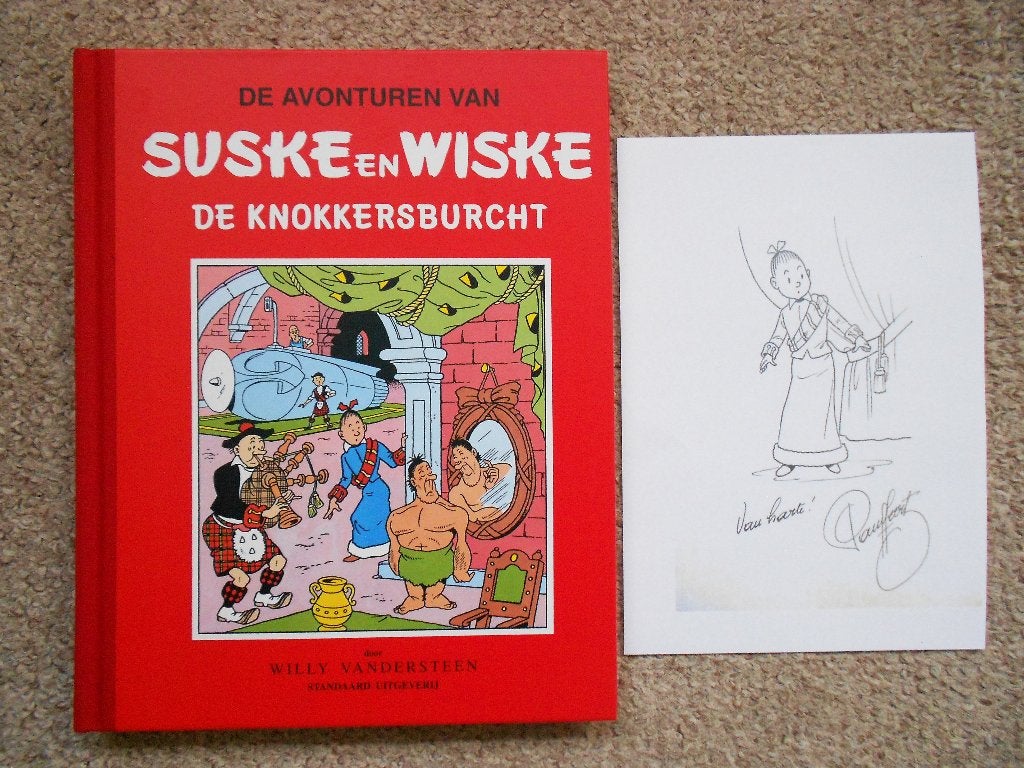 Suske en Wiske 25 Klassiek - De Knokkersburcht +tek P Geerts, Willy Vandersteen, Eén stripboek, Nieuw, Ophalen of Verzenden