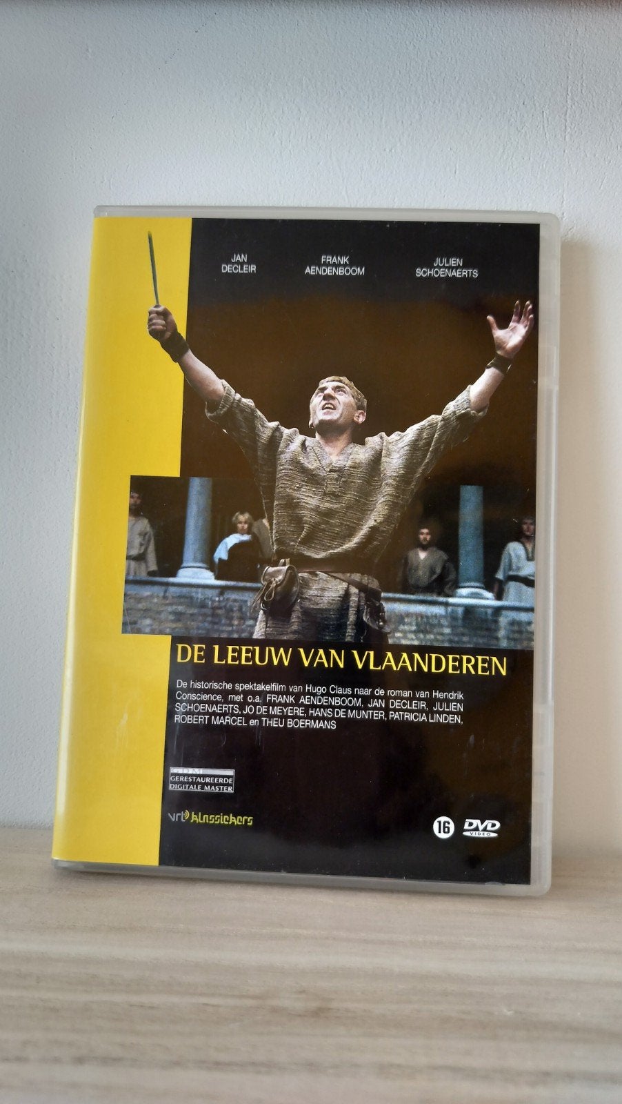 De Leeuw van Vlaanderen DVD – Hugo Claus – Jan Decleir – Vla, Enlèvement ou Envoi, Néerlandais, Historique ou Film en costumes