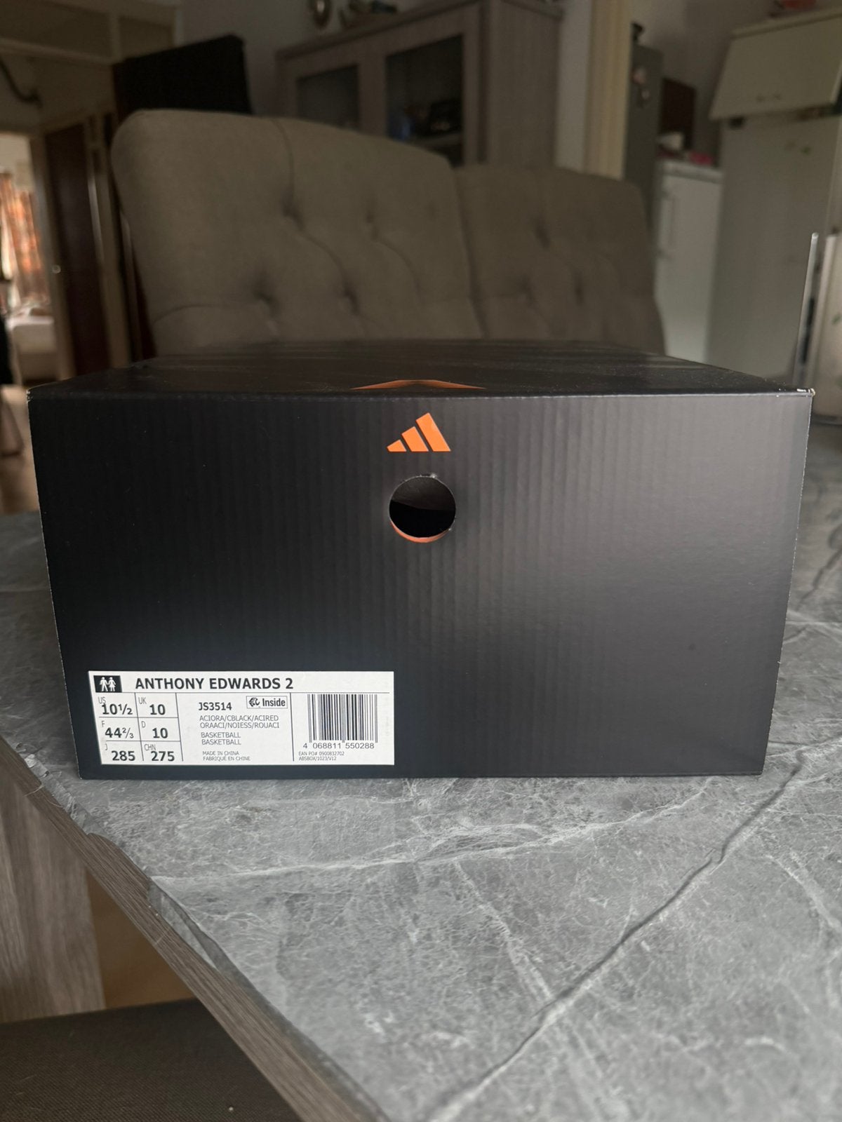 Anthony Edwards AE2 Adidas Basketbal Schoenen, Ophalen, Zo goed als nieuw