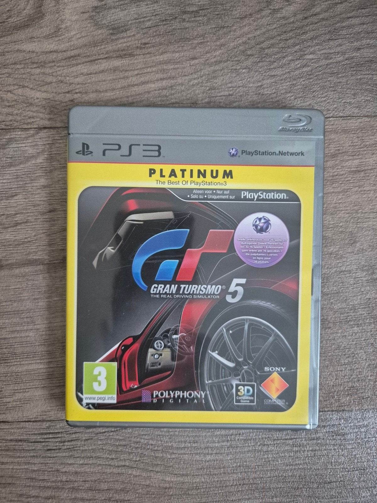 Gran Turismo 5 (GT5) Platinum - PlayStation 3 (PS3), Games en Spelcomputers, Ophalen of Verzenden